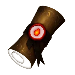 A wax-sealed letter emblem