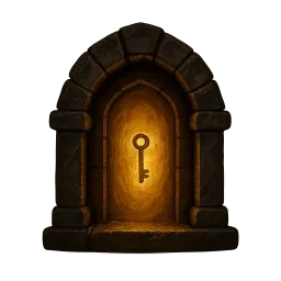 An arcane gateway emblem