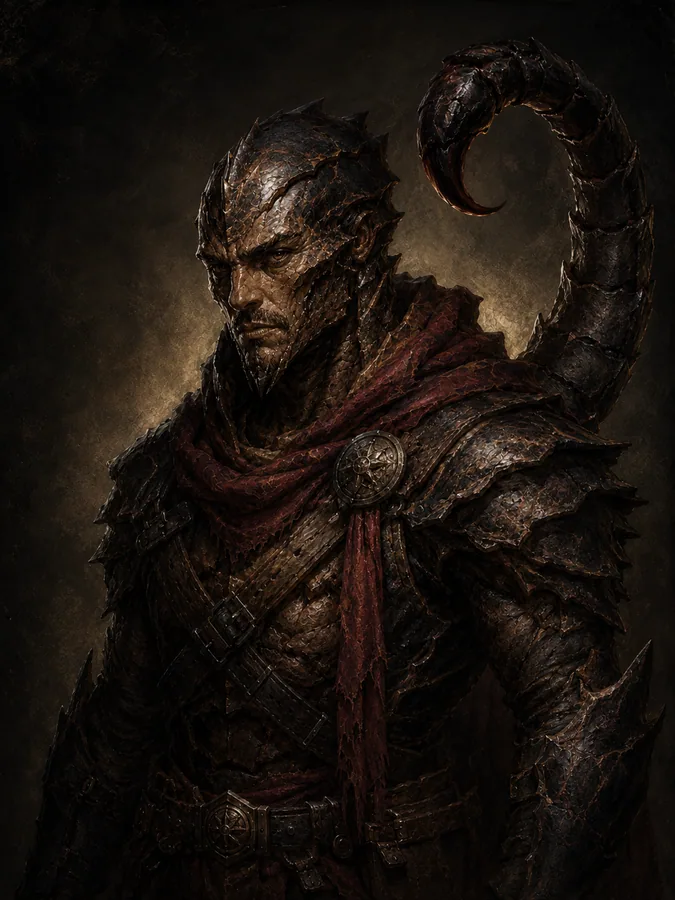Scorpien portrait